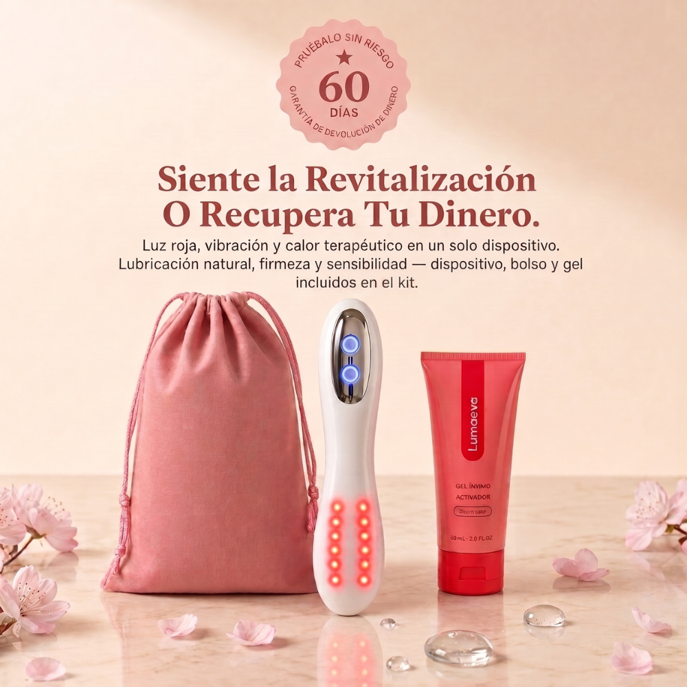 Lumaeva® - Terapia de Luz Roja Para el Cuidado Íntimo