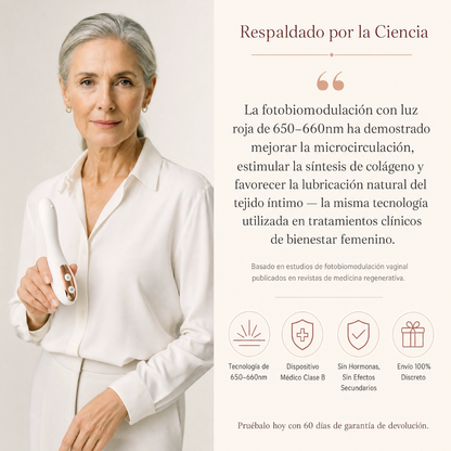 Lumaeva® - Terapia de Luz Roja Para el Cuidado Íntimo