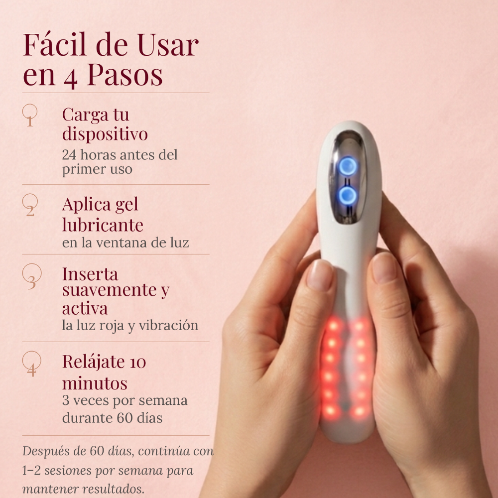 Lumaeva® - Terapia de Luz Roja Para el Cuidado Íntimo